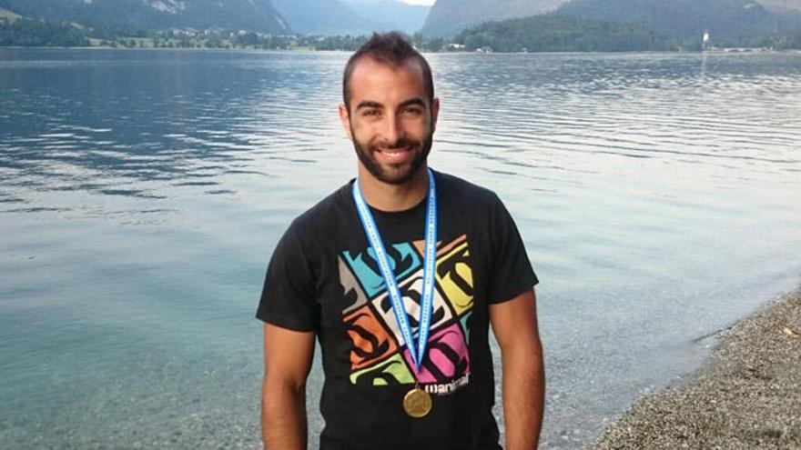 Carlos Vega, en Eslovenia con su bronce en C-1 Sub-23.