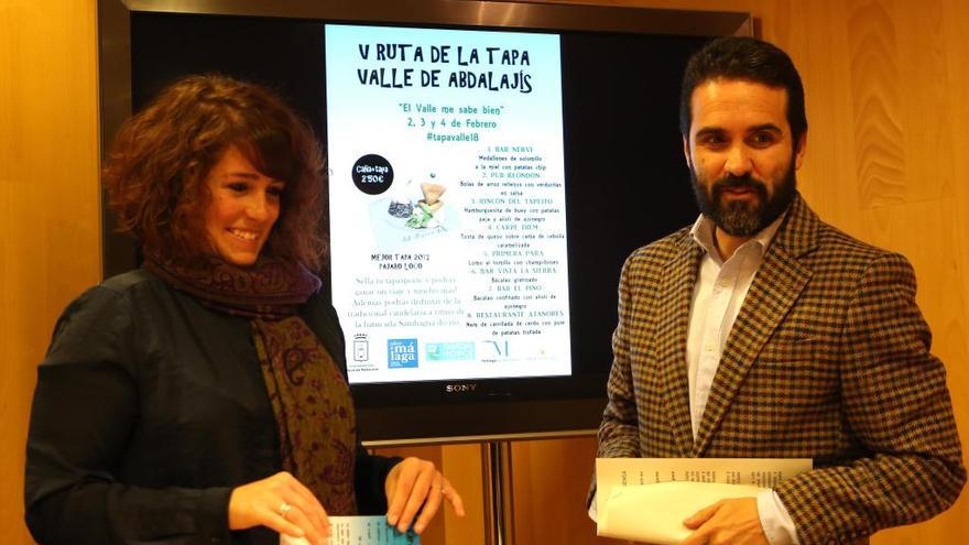 Presentación del quinta edición de la Ruta de la Tapa de Valle de Abdalajís.