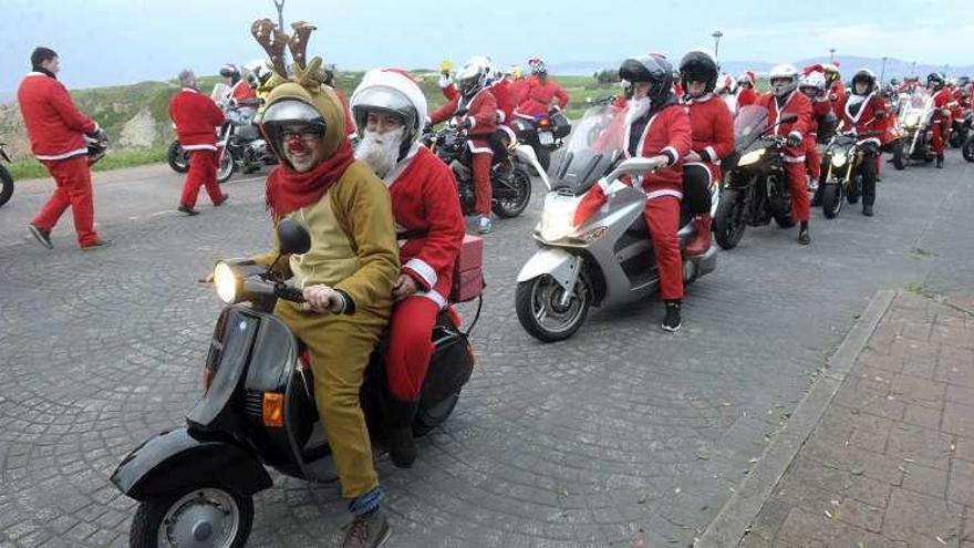 Papá Noel se motoriza