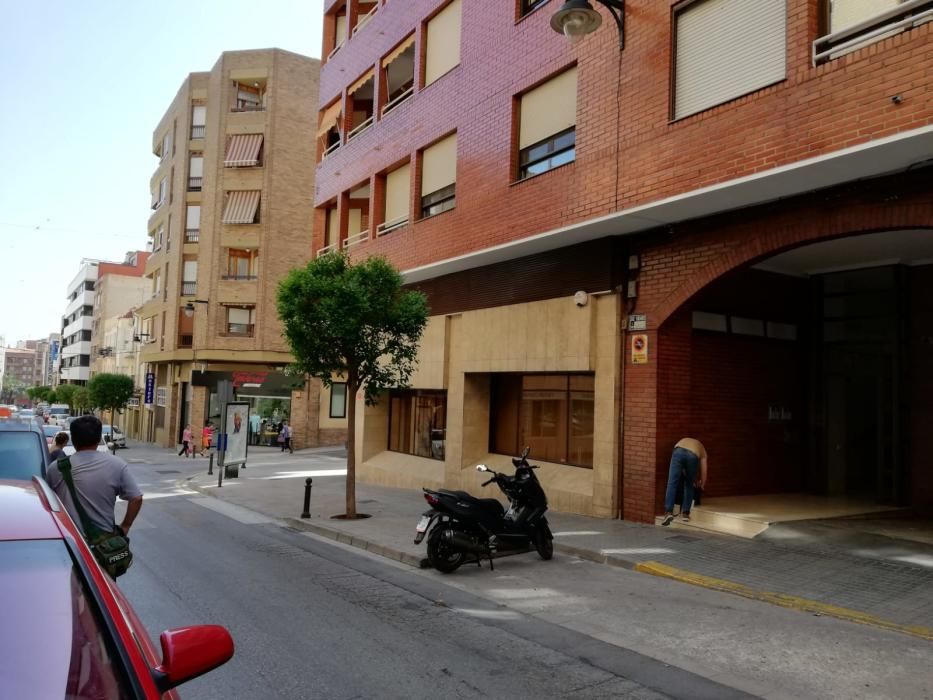 La vivienda de Jorge Rodríguez en Ontinyent, donde ha sido detenido esta mañana.