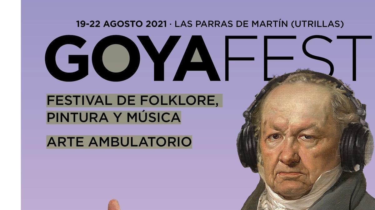 Cartel del Festival &#039;Goya Fest&#039;.