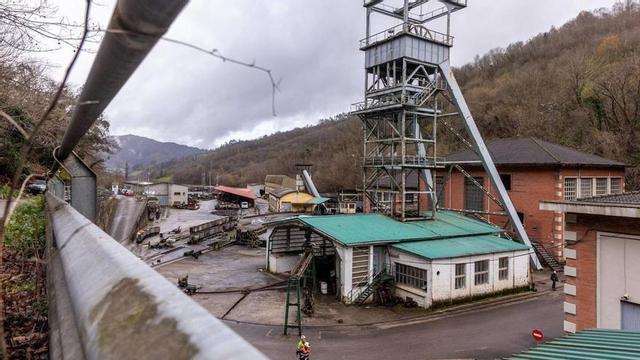 Instalaciones del pozo Nicolasa, el pasado lunes. | DAVID CABO