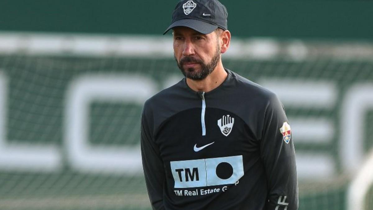 Pablo Machín, entrenador del Elche