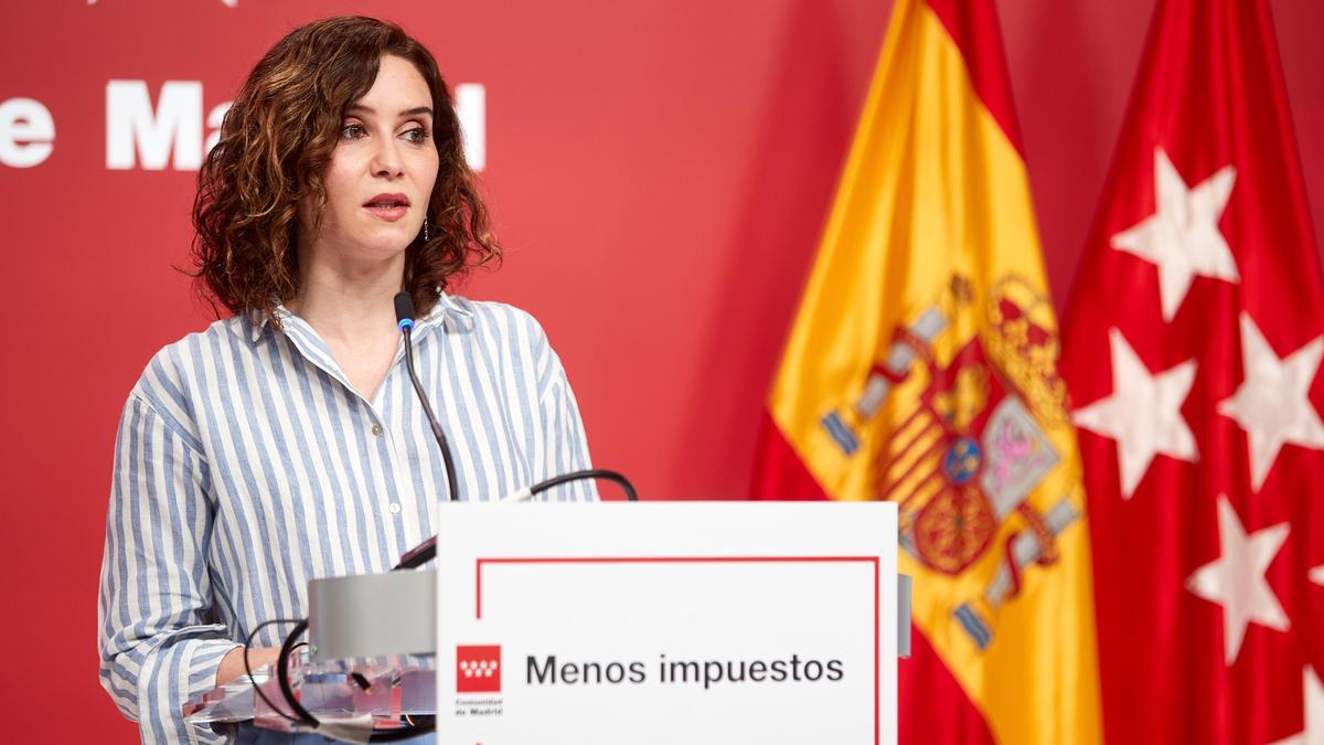 Ayuso censura que la izquierda abra una causa general contra PP por contratos