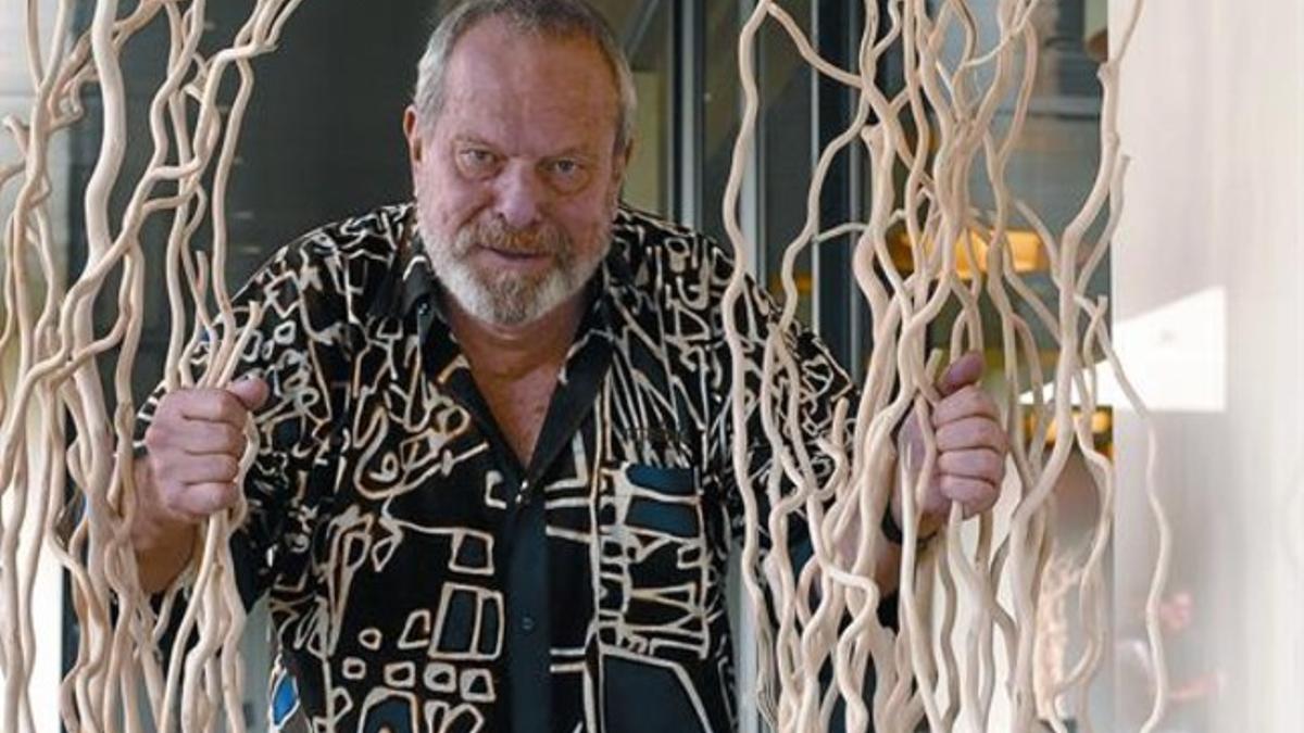 El director norteamericano Terry Gilliam, fotografiado ayer en Sitges.