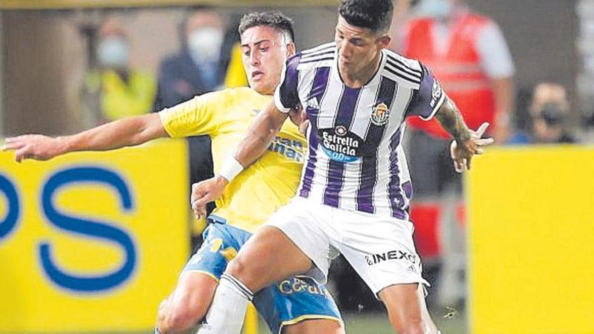 Marcos André, frente a la UD Las Palmas