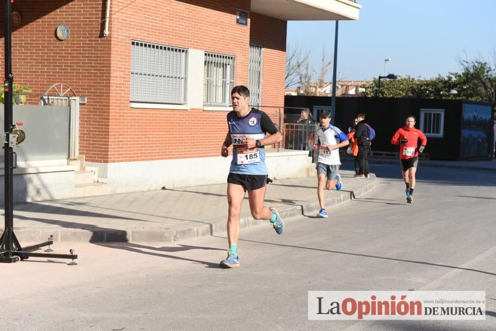 Primera carrera del año en Algezares