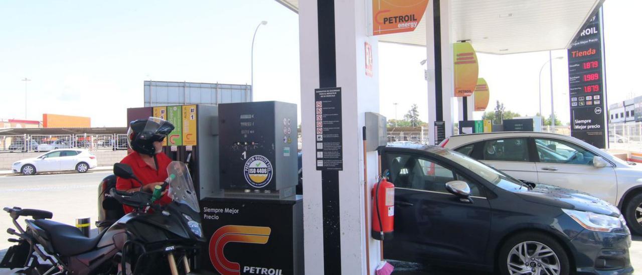 Una gasolinera de Petroil en Córdoba, cuyos combustibles son de los más baratos.