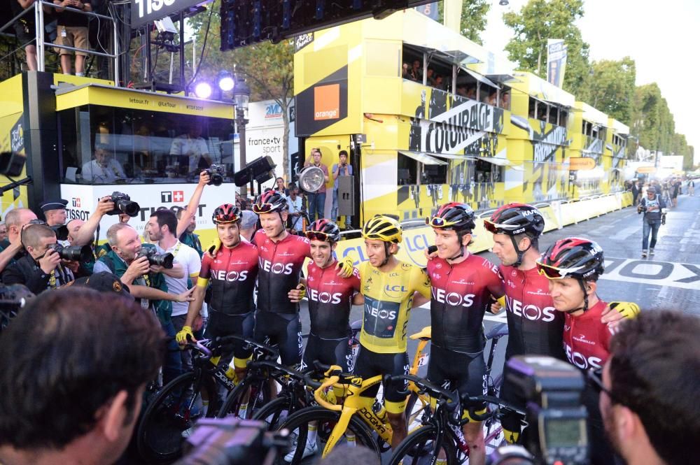 Egan Bernal, campeón del Tour de Francia