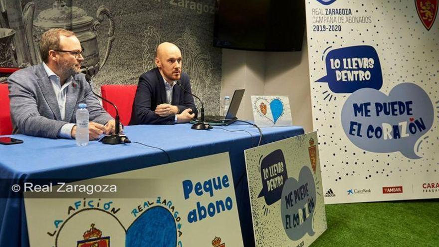 El Real Zaragoza apela al &quot;corazón&quot; de la afición para la temporada 2019-20