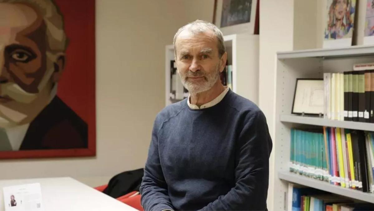 Fernado Simón, en la Casa del Pueblo de Gijón.