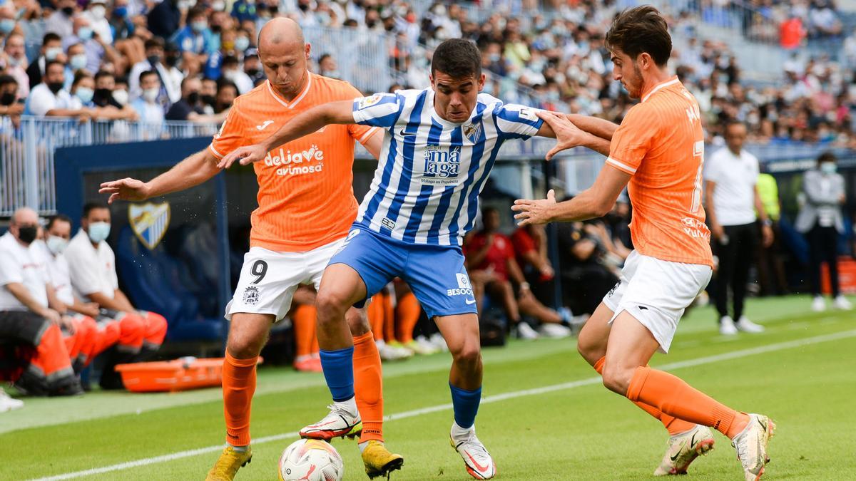 Las imágenes del Málaga CF - Fuenlabrada