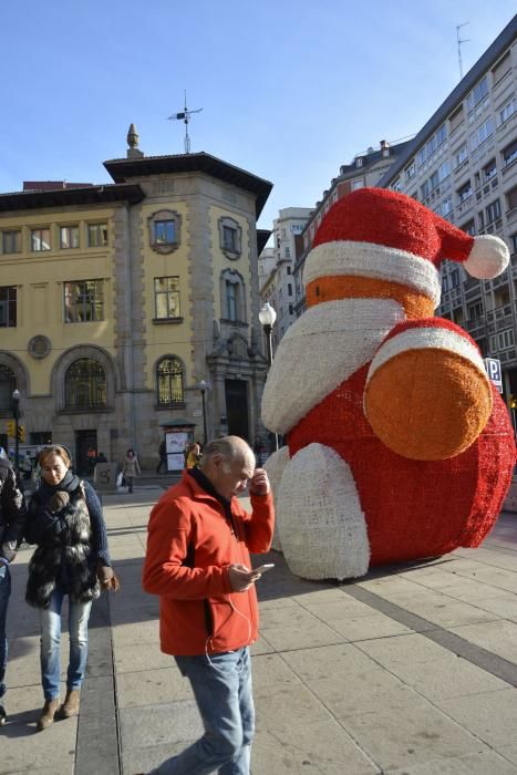 Papá Noel cambia de plaza