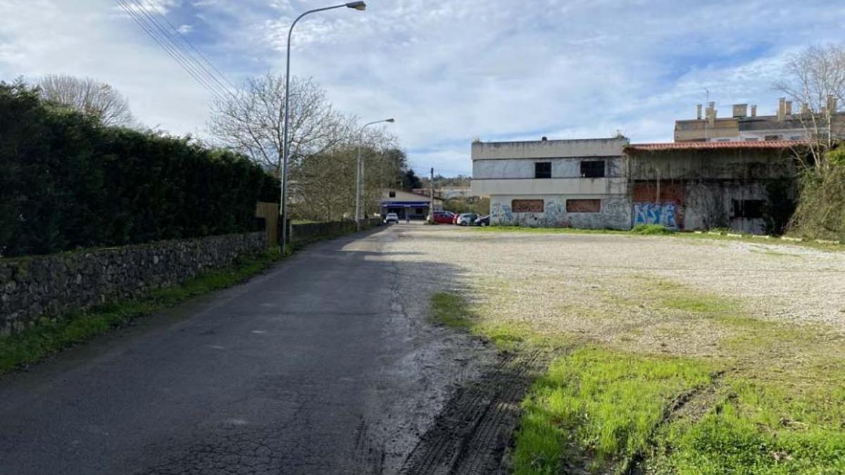 Estado actual camino de la sierra en Lledíes