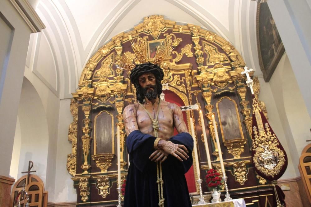 Besapié magno organizado por las cofradías de Málaga.