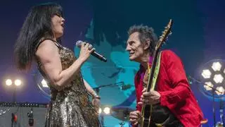 Ron Wood, corazón ‘stone’ y memoria fibrosa del rock’n’roll en un memorable concierto en  Barcelona, “mi segundo hogar”