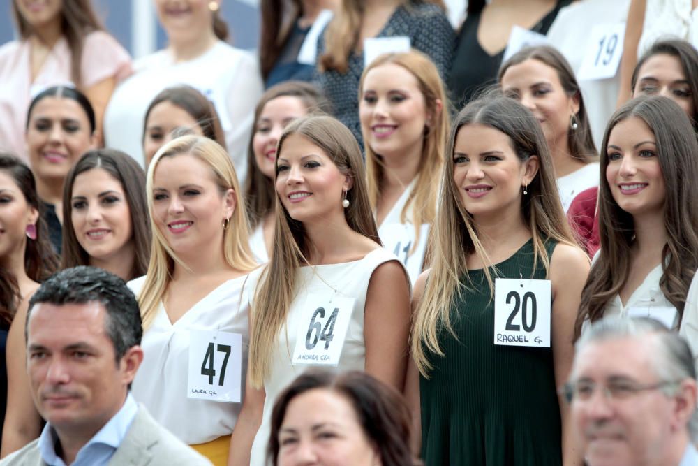 La aspirantes a fallera mayor de València visitan el IVAM