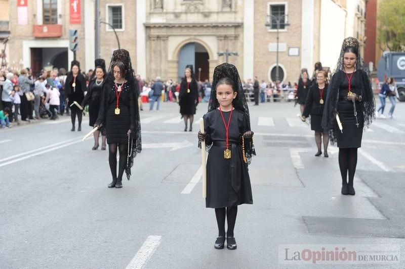 Procesión de la Soledad del Calvario en Murcia