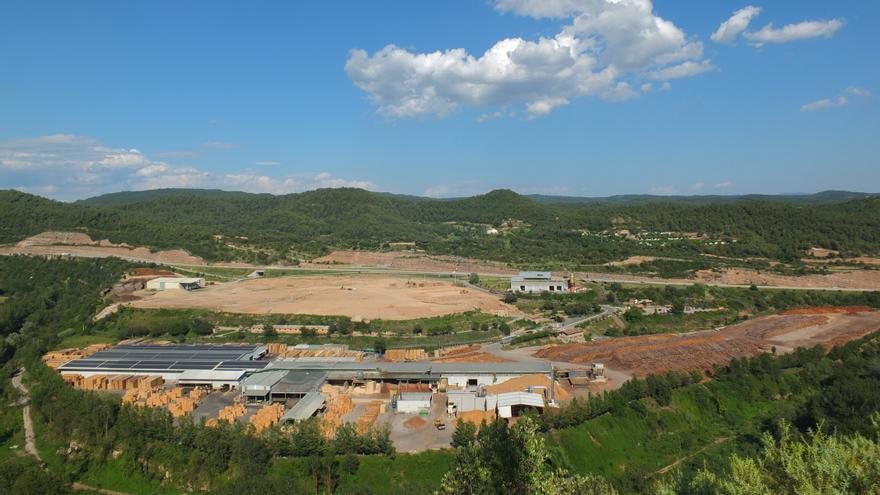 Imatge de la fàbrica del Grup Boix a Puig-reig.