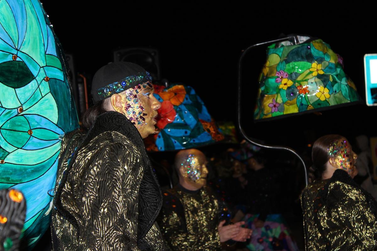 'A fábrica da luz', de Vimianzo foi a comparsa gañadora.