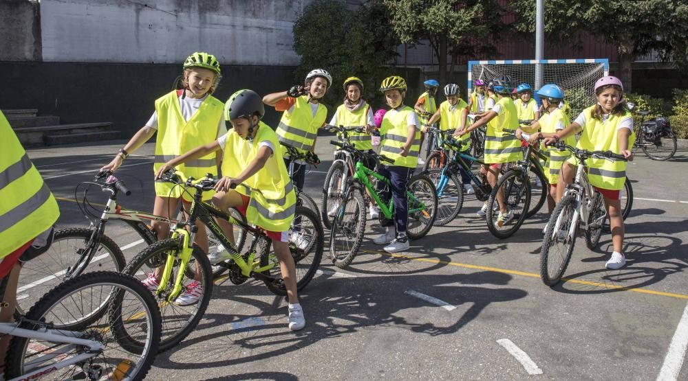 Miralba pedalea por la movilidad sostenible