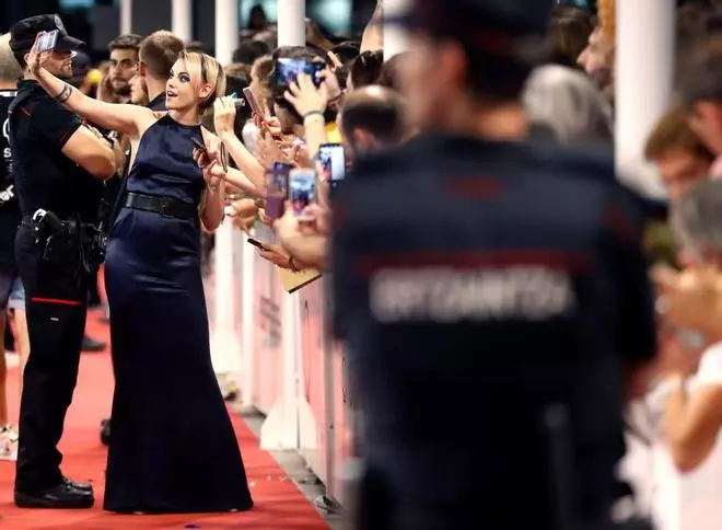La alfombra roja de la inauguración del Festival de San Sebastián
