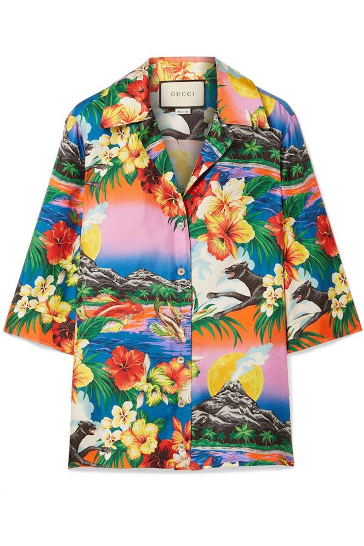 Camisa hawaiana premiun