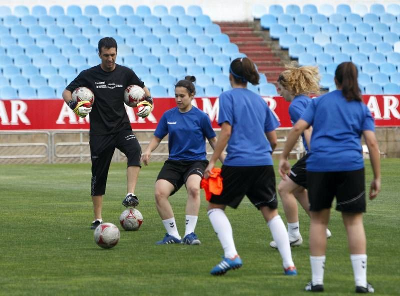 Fotogalería: Entrenamiento del Prainsa Zaragoza en La Romareda