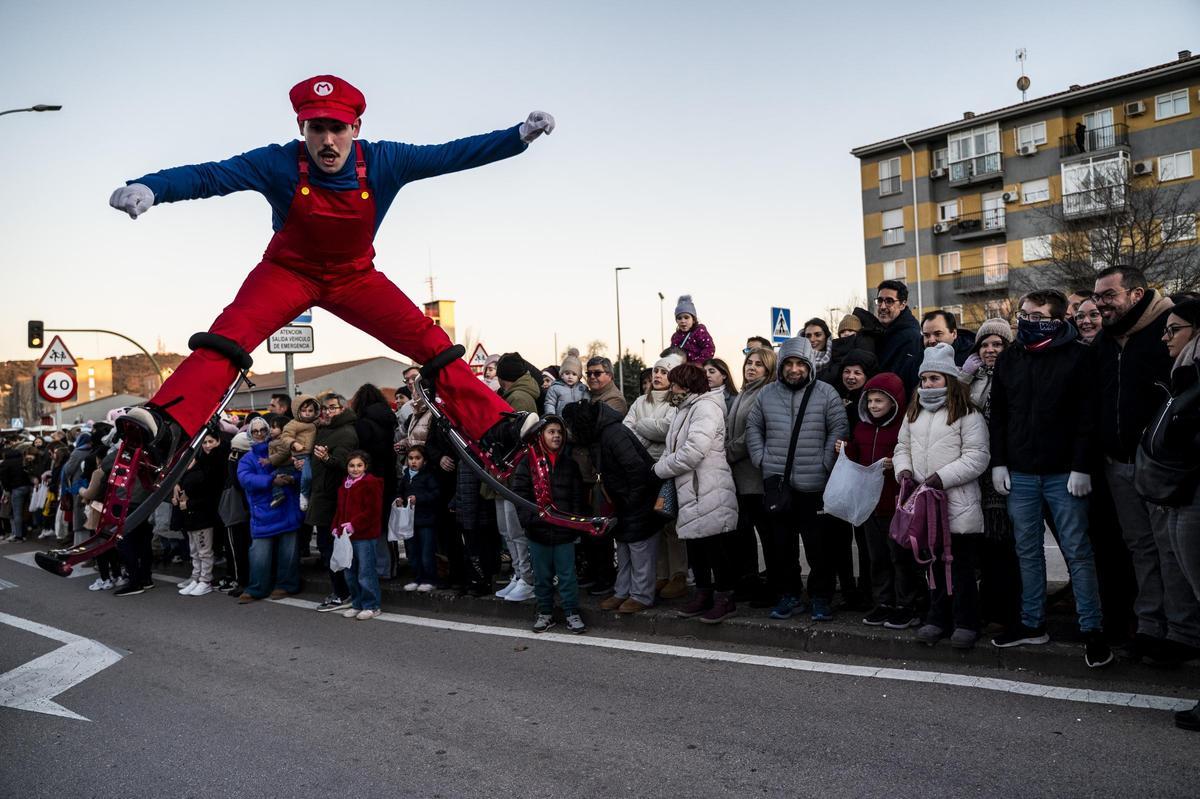Las imágenes de la Cabalgata de los Reyes Magos en Cáceres