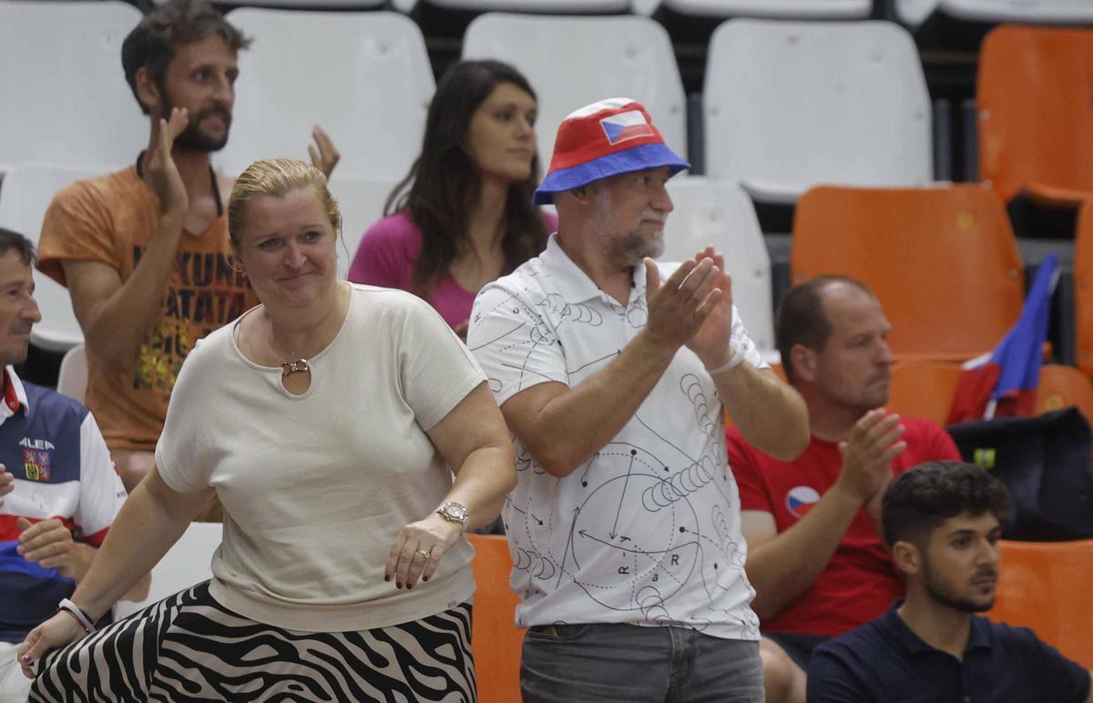 Tercera jornada de Copa Davis entre Rep. Checa y Corea Tercera jornada de Copa Davis entre Rep. Checa y Corea