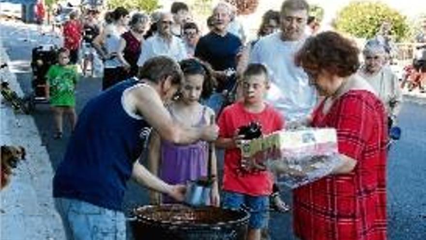 La festa del barri Mas Palau de Banyoles