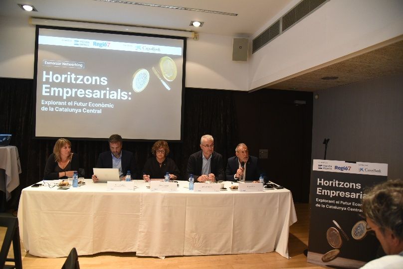 El debat de Regió7 sobre el desenvolupament econòmic de la Catalunya Central, en imatges