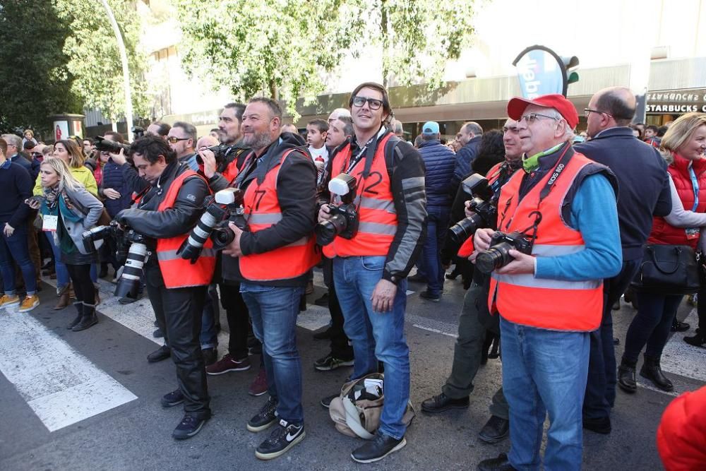 Meta de la Vuelta Ciclista a Murcia