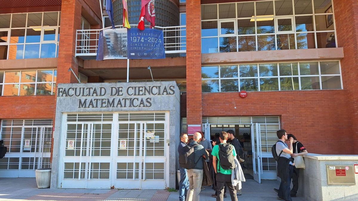 Imagen de la Universidad Complutense de Madrid, donde ambos estudiantes realizaron su prueba.