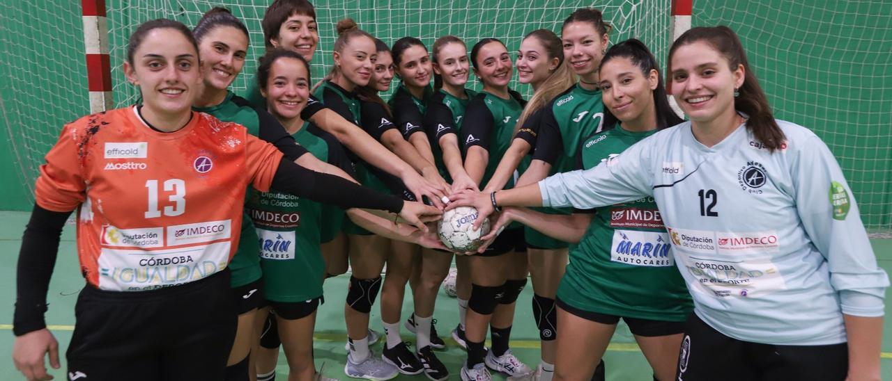 Jugadoras del Adesal Córdoba en La Fuensanta.