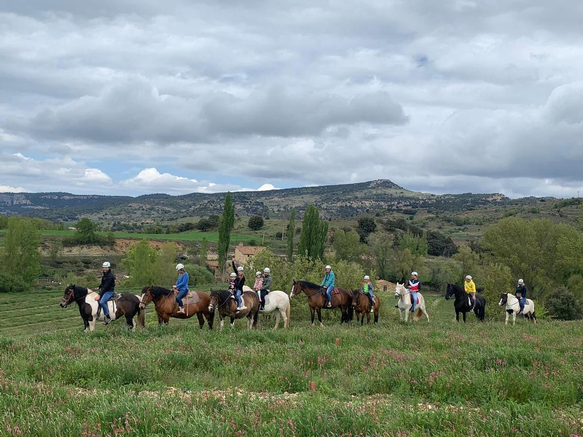 Rutas a caballo, en Morella