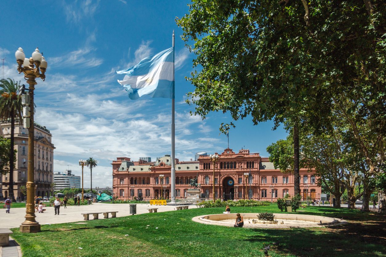 Plaza de Mayo, Buenos Aires.