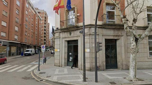 Sede del Juzgado de lo Social número 1 de Zamora, en la calle Regimiento de Toledo.