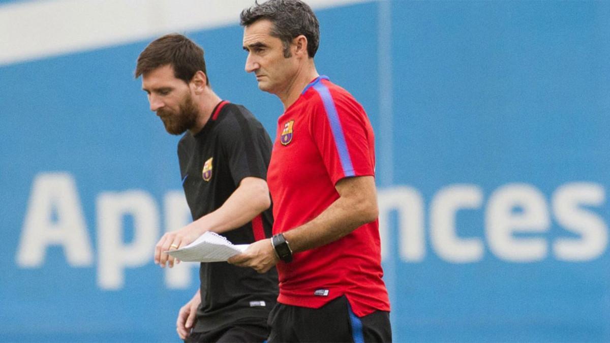 Valverde no tiene dudas sobre el papel de Messi en el equipo