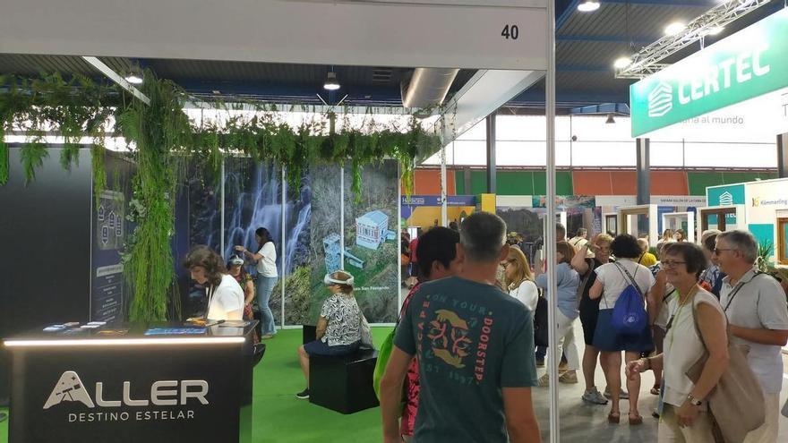 Balance triunfal de Aller y Mieres en la Feria: "Tenemos un enorme potencial turístico"