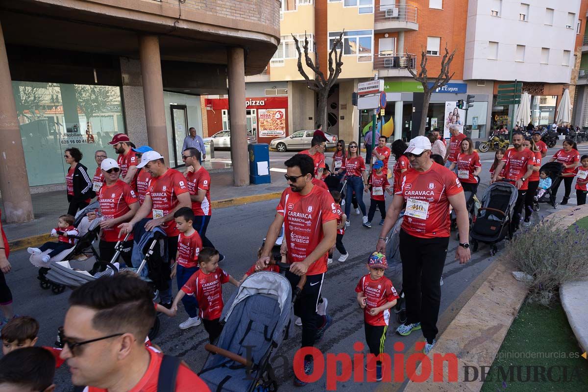 Marcha de la ONG Delwende en Caravaca