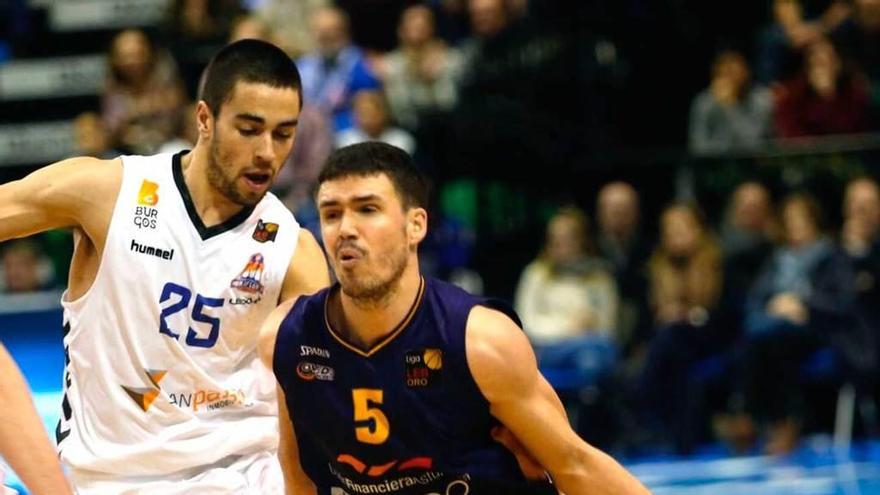 Dani Pérez, en la final de Copa ante el Burgos.