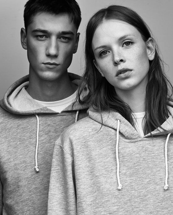Sudadera unisex de Zara
