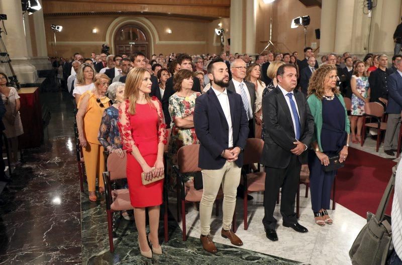 Toma de posesión de las consejeras y consejeros del Gobierno de Aragón