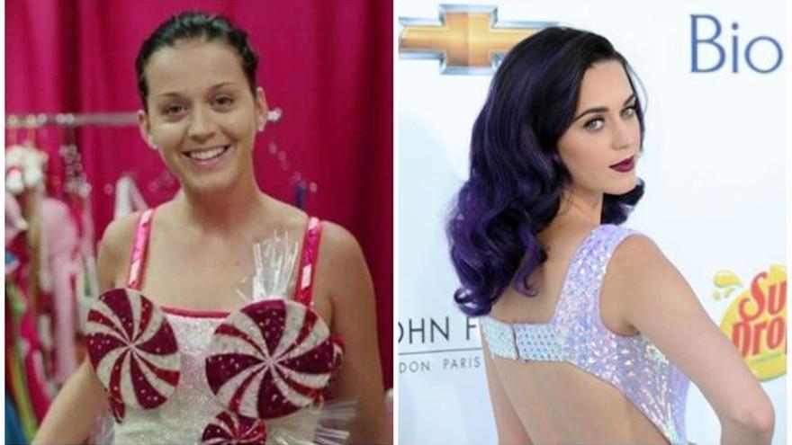 Katy Perry, antes y después.