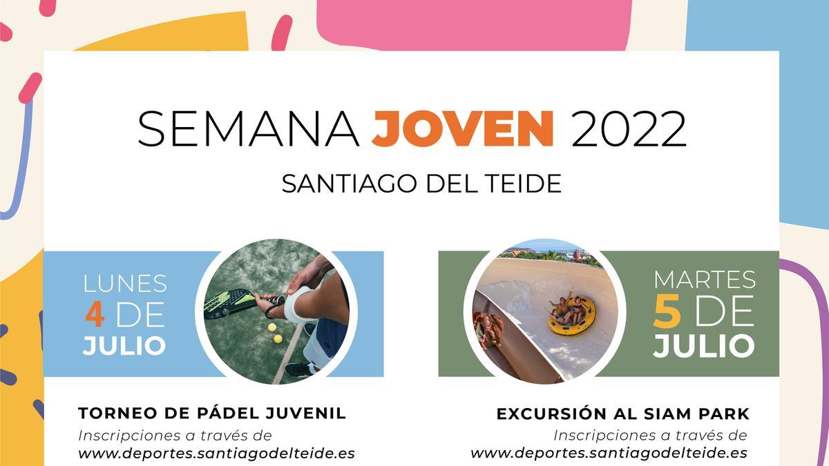 El Ayuntamiento organiza una nueva edición de la Semana Joven de Santiago del Teide 2022