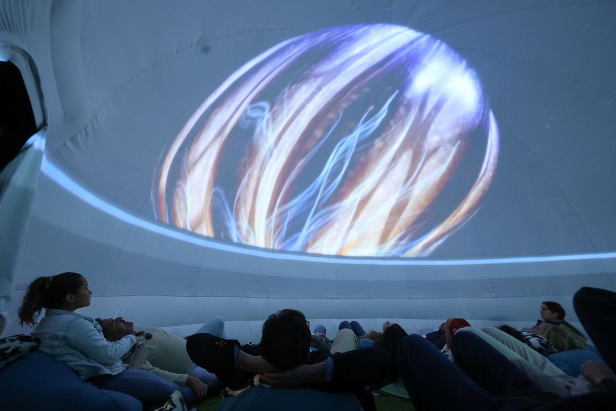 Bibo Park cuenta con el único planetario de Ibiza.