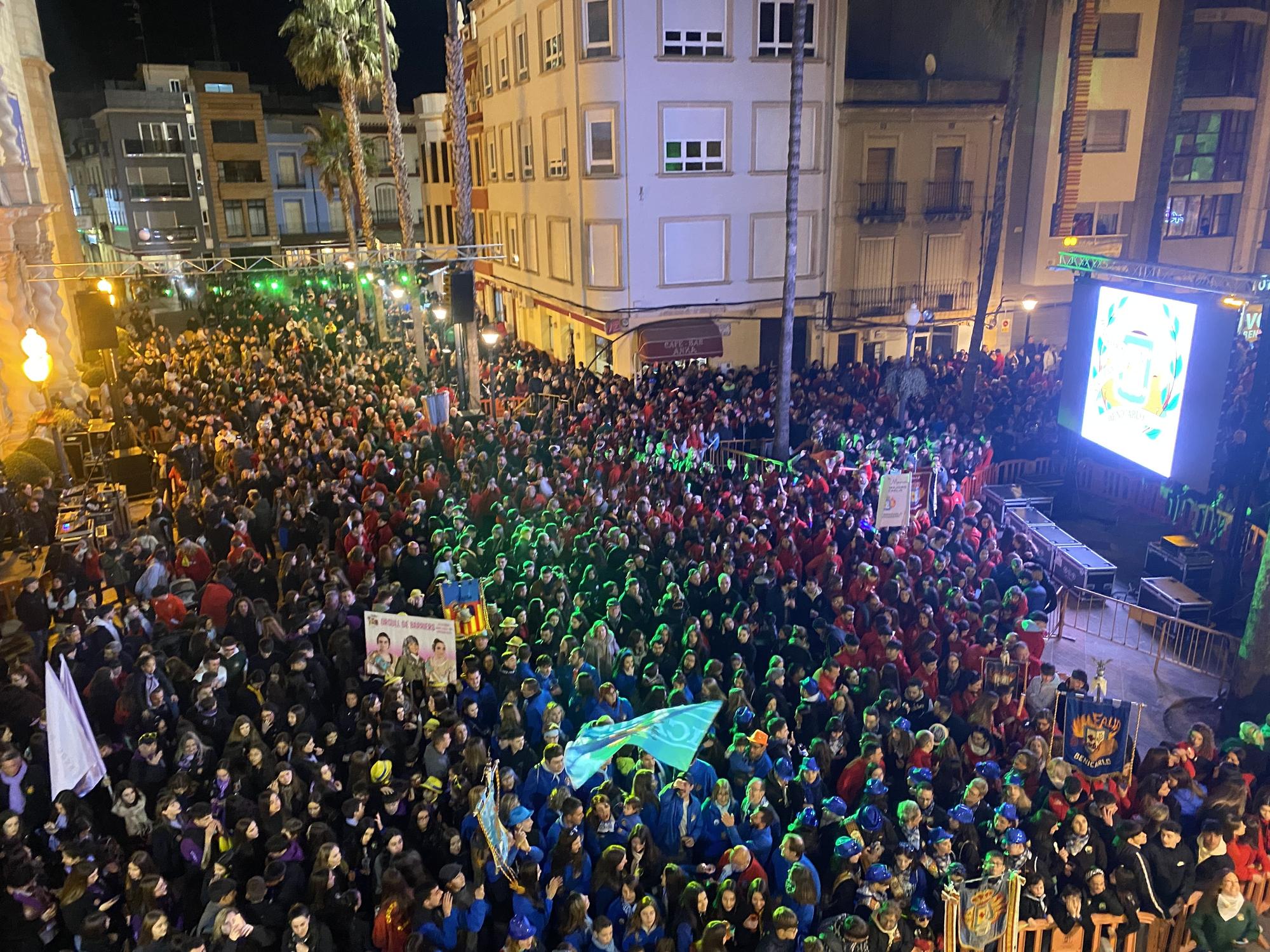 La Crida de Benicarló en imágenes enciende las fallas de 2023