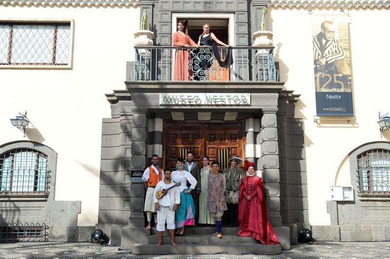 Museo Néstor acoge el ensayo de la "visitaespectác