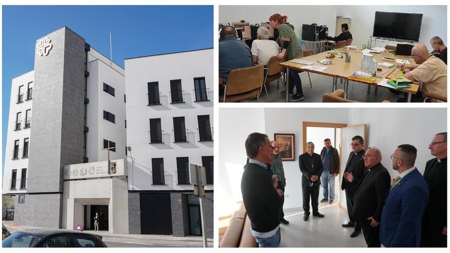 La nueva casa de acogida de Cáritas en Vila-real aloja a 15 personas sin hogar